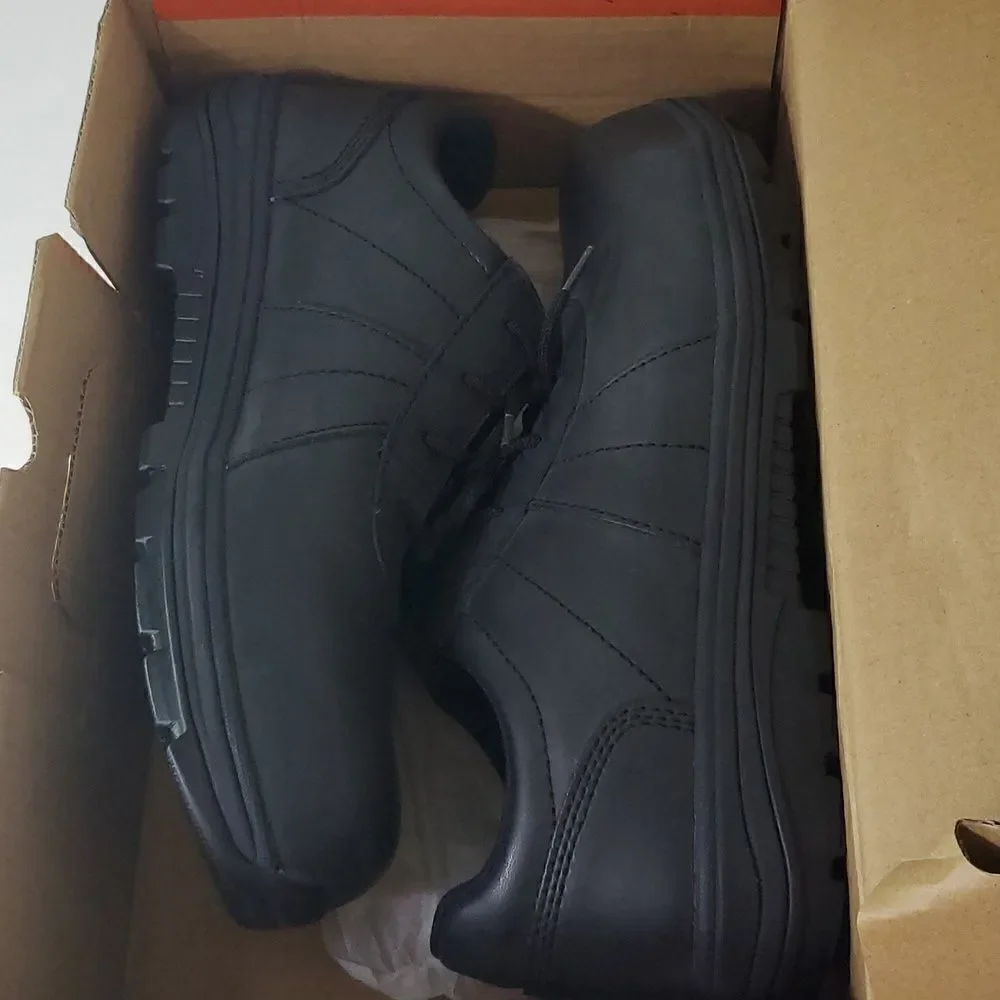 Worx by Red Wing Shoes Men's Slip Resistant Black Work Oxford Shoes Size 13 5039